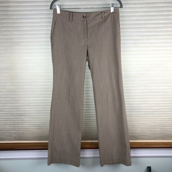 Ann Taylor Signature Petite Boot Leg Flared Pants Office Business Casual - Picture 1 of 11
